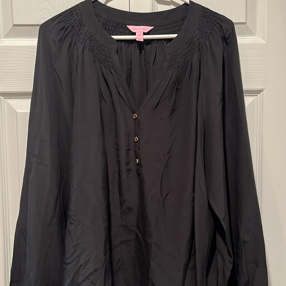 ⚓️Lilly Pulitzer⚓️ Elsa top Black Onyx XL